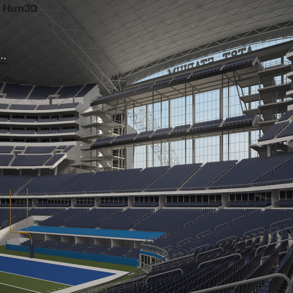 AT&T Stadium - Dallas USA 3D model – Genius&Gerry