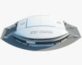 AT&T Стедіум 3D модель