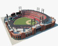 Busch Stadion 3D-Modell