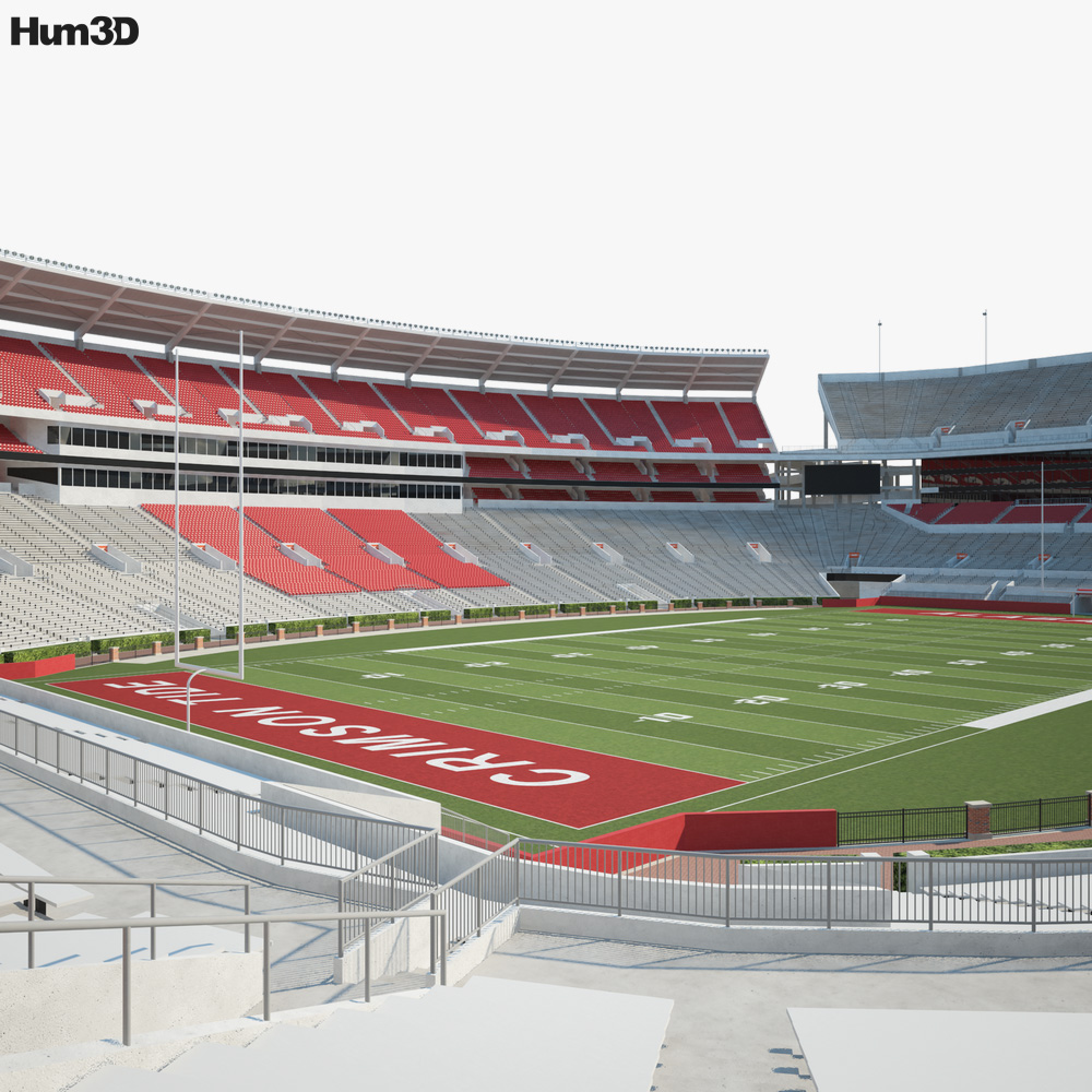 Bryant-Denny Stadium 3D model