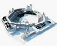 Ситизенс-бэнк-парк 3D модель