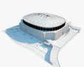 Georgia Dome Modello 3D