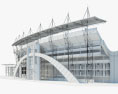 Ellis Park Stadium Modèle 3d