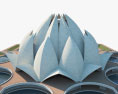 Tempio del loto Modello 3D