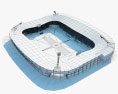 АФАС стадіон 3D модель
