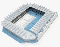 Стадион Альянц 3D модель