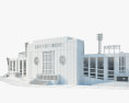 Cotton Bowl stadium Modèle 3d