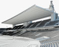 Olympiastadion Barcelona 3D-Modell