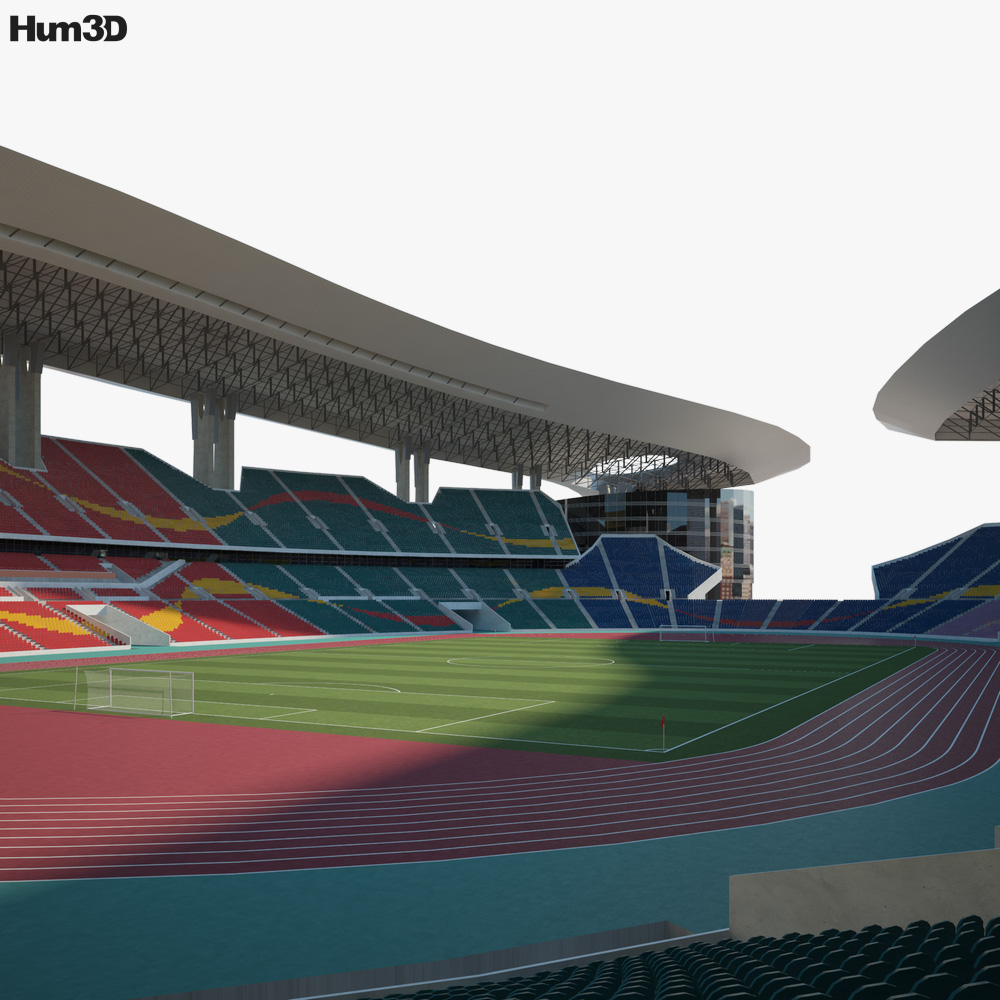 Stadio del Centro olimpico di Guangdong Modello 3D