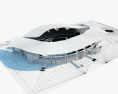 Олімпійський стадіон Гуандуна 3D модель