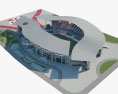 广东奥林匹克体育中心 3D模型