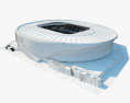 Tottenham Hotspur Stadium 3d model