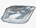 Interlagos Race Track 3d model