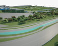 Interlagos Race Track 3D 모델 