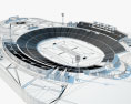 Стадіон Ядегар-е Емам 3D модель