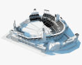 沛可球場 3D模型