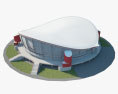 Scotiabank Saddledome Modello 3D