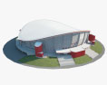 Scotiabank Saddledome Modello 3D