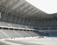 Novo Estádio 4 de Setembro de Sivas Modelo 3d