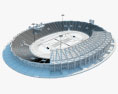 Estadio Mohammed V Modelo 3D