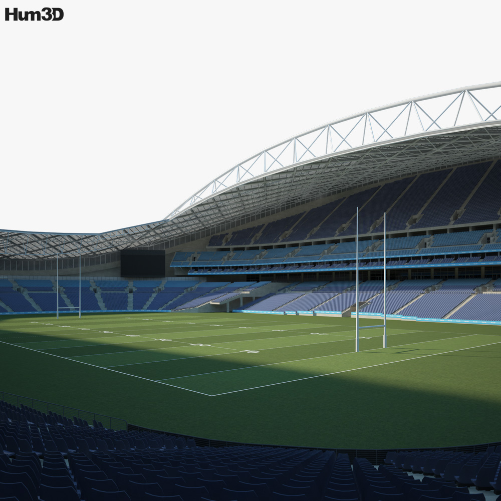 Стадион Австралия 3D модель