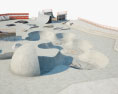 Parque de patinaje Modelo 3D
