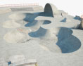 Skatepark 3D-Modell