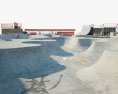 Skatepark 3D-Modell