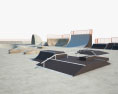 滑板公园 3D模型