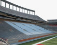 Darrell K Royal Texas Memorial Stadium Modello 3D