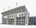 Tiger Stadium LSU Modèle 3d