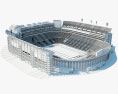 Tiger Stadium LSU 3D-Modell