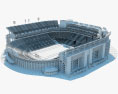 Tiger Stadium LSU 3D-Modell