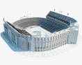 Tiger Stadium LSU Modello 3D