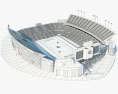 Jordan-Hare Stadium Modèle 3d