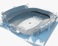 Sanford Stadium 3D 모델 