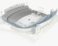 Sanford Stadium 3D 모델 