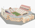 Gaylord Family Oklahoma Memorial Stadium 3d model