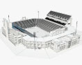 Gaylord Family Oklahoma Memorial Stadium Modelo 3d