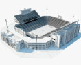 Gaylord Family Oklahoma Memorial Stadium 3D модель