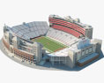 Memorial Stadium Lincoln Modelo 3D