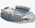 Memorial Stadium Lincoln 3d model