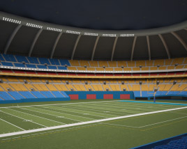 Olympic Stadium Montreal 3D model