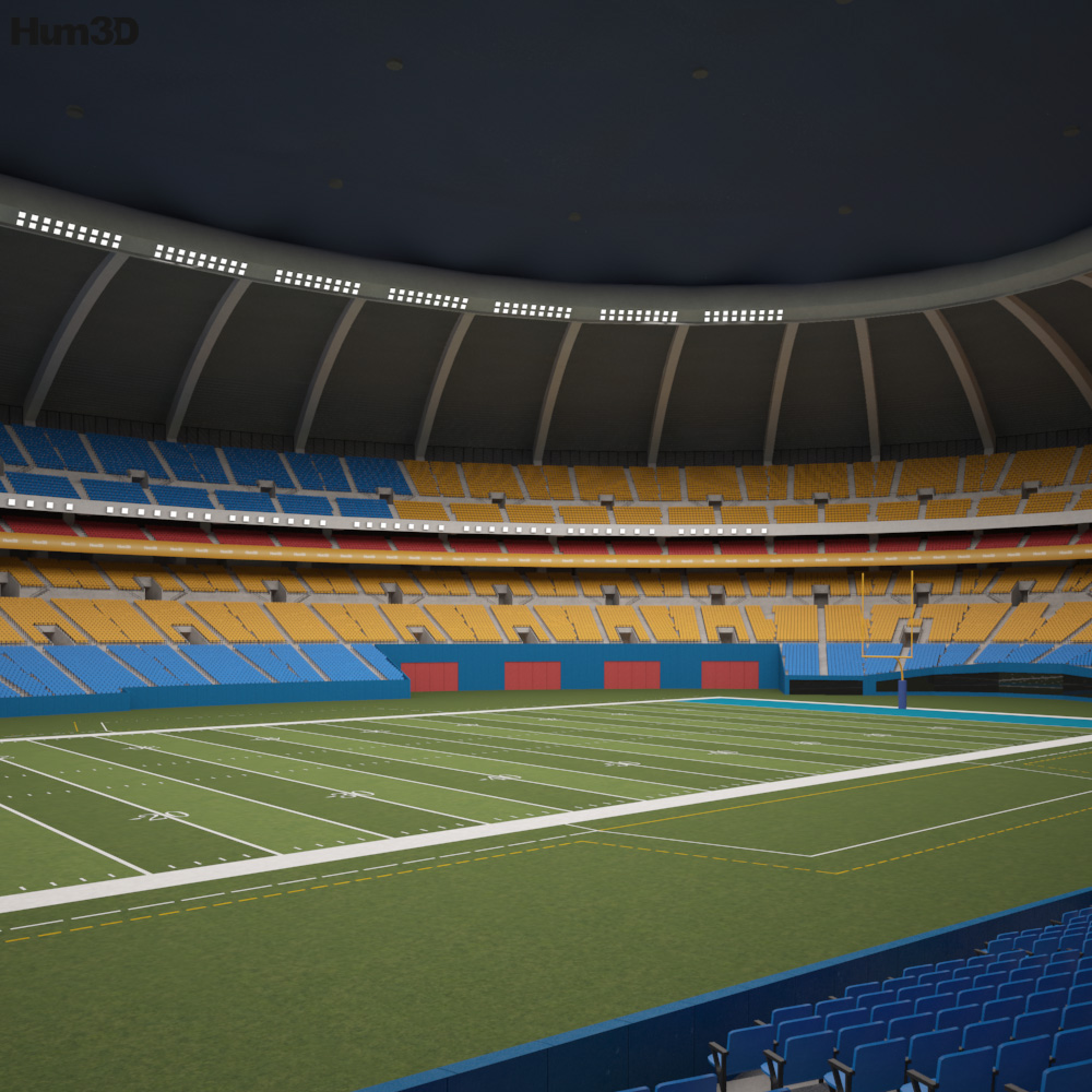 Olympic Stadium Montreal 3D model
