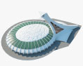 Олимпийский стадион в Монреале 3D модель