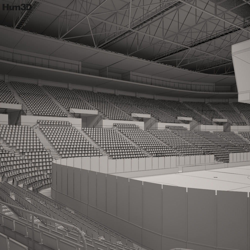 Joe Louis Arena 3D model - Download Architecture on