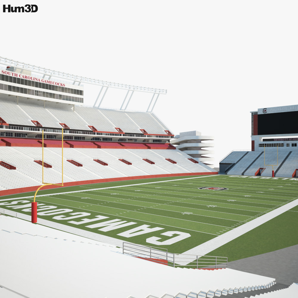 Williams-Brice Stadium 3D model
