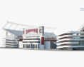 Williams-Brice Stadium Modelo 3D