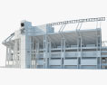 Williams-Brice Stadium Modelo 3D