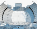 Williams-Brice Stadium Modello 3D